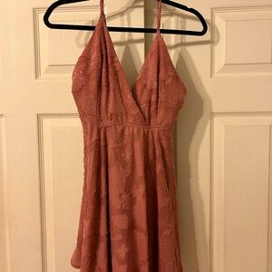 Lulus Days of Beauty Rose Pink Dress